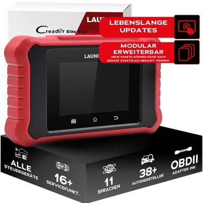 LAUNCH Creader Elite X Diagnosegerät für Alle Systeme oder alle Service Funktion