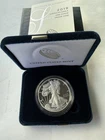 2019 American Eagle 1oz 0.999 Silver Proof Coin with velvet case and COA