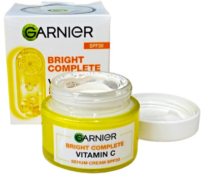Garnier Bright Complete Vitamin C Serum Cream SPF 30 PA+++ 50 ml all skin tones