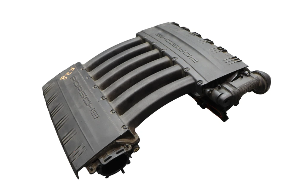 08-18 Porsche Cayenne Engine Motor Air Inlet Intake Manifold Black Oem - Image 4 of 4