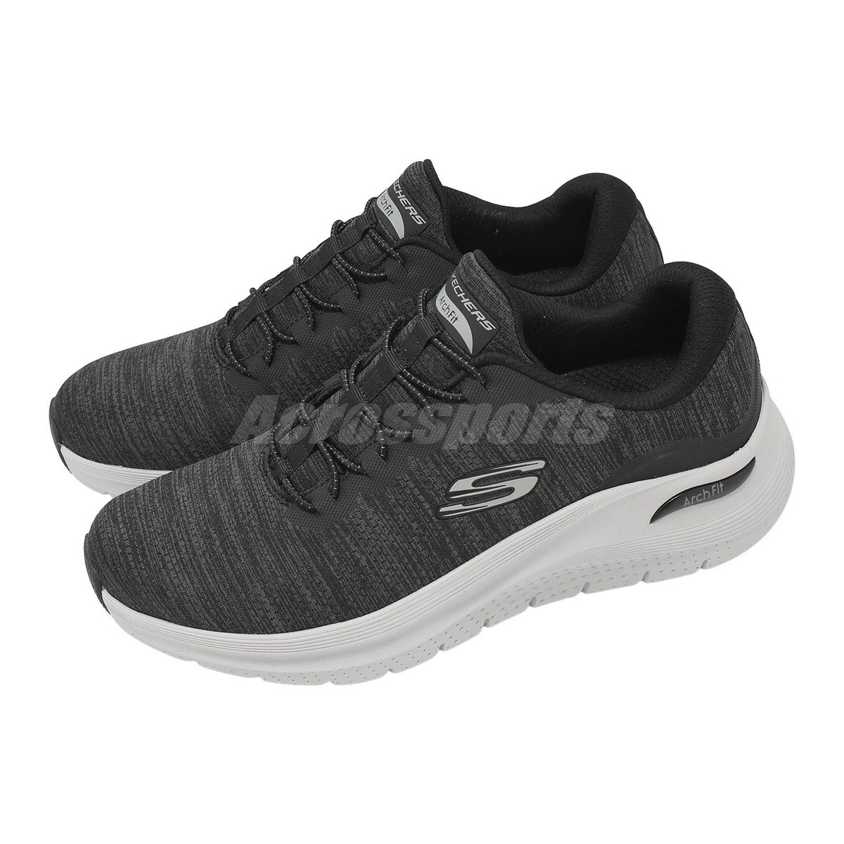 Skechers Arch Fit 2.0-Upperhand Black Gray Men Casual Lifestyle