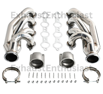 1997-2015 Small Block Chevy V8 LS1 LS2 LS3 LS6 LSX Turbo Exhaust Headers + Elbow