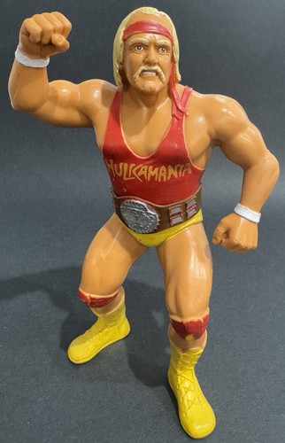 1988 LJN WWF Wrestling Superstars Hulk Hogan Red S...