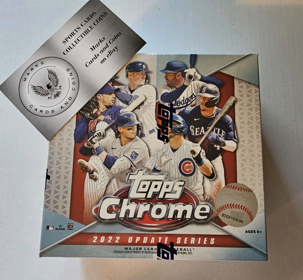 topps chrome mlb update series 未開封box Amazon.com: Topps MLB Chrome Updates Baseball Trading Card