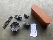 FIVE Dyson Supersonic Hair Dryer Attachments Case. HAIR DRYER NOT INCLUDED