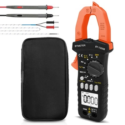 Multimeter True RMS Digital Auto-Ranging 6000 Stück Stromzange 60A 400V AC DC - Bild 1 von 4