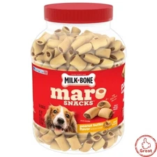 Milk-Bone Marosnacks Dog Treat with Peanut Butter Flavor - 40oz