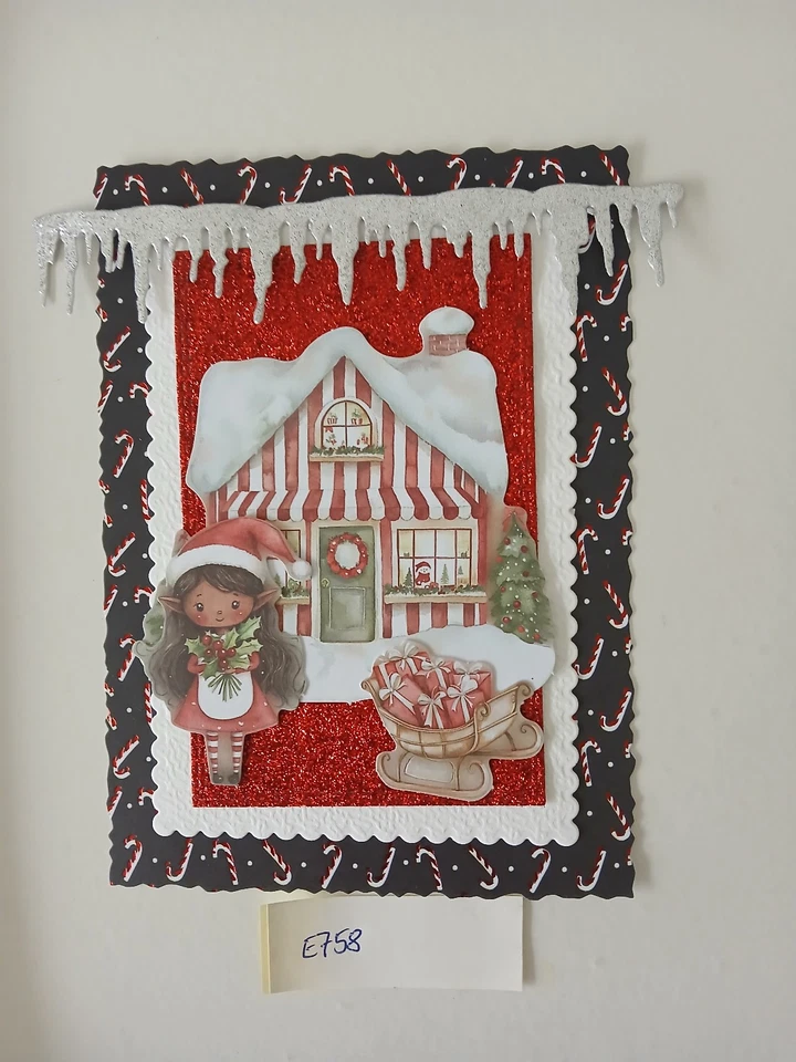 Scrapbooking, die cuts, crafts, toppers E 758 mix, Christmas motifs - Image 2 of 3