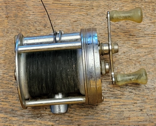 Mulinello da Pesca Vintage 1951 Shakespeare Wondereel 1920 Modello FK Esca Casting - Foto 8 di 10