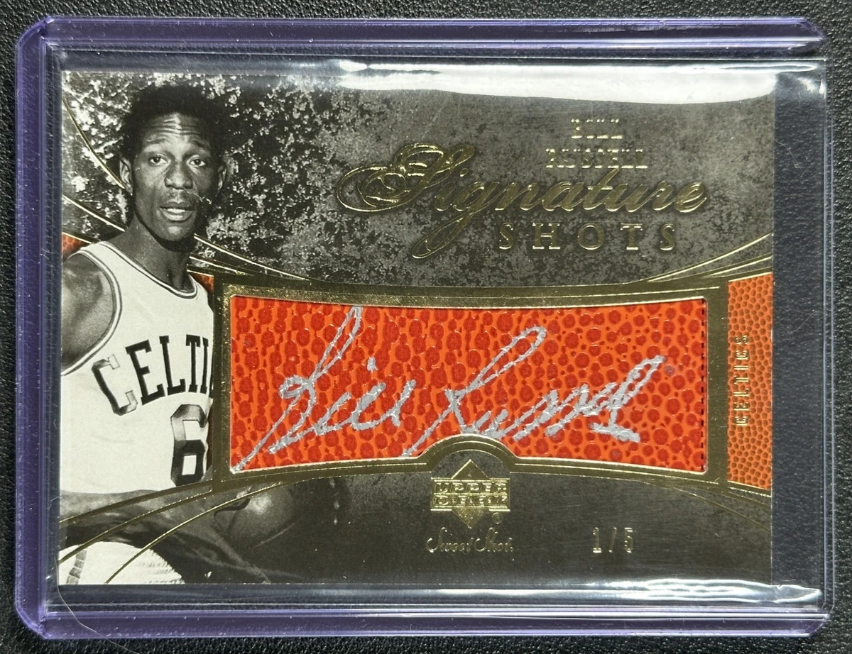 Bill Russell Autographed Basketball Trading Cards for sale | eBay