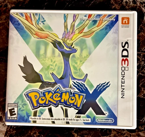 Pokemon X 3DS - W/ Original Game Case - Nintendo 3DS, 2013