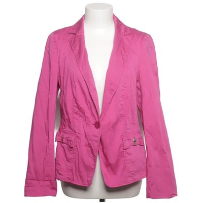 Basler, Blazer, Damen, Größe: 40, Pink, Baumwolle/Elasthan/Polyamid/Viskose #P57