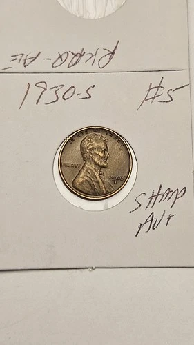 wheat penny 1930S HIGH GRADE LINCOLN CENT 1930-S NICE AU+ LOT #5