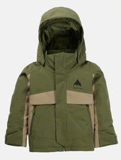 Kids Waterproof Winter Jacket Hooded Snow Coat Toddler 2T Forest Moss Taupe Warm