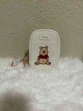 Disney Winnie the Pooh Mini Crossbody Bag Cream Embroidered Pooh NWT