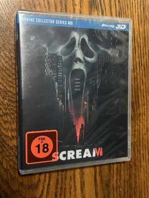 Blu-ray 3D SCREAM VI 6 Uncut German Packaging English Audio! US Seller!