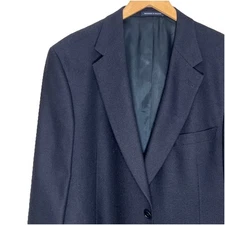 Men’s Sportscoat Size 46R Daniel Cremieux Navy Blue Blazer Suit Jacket