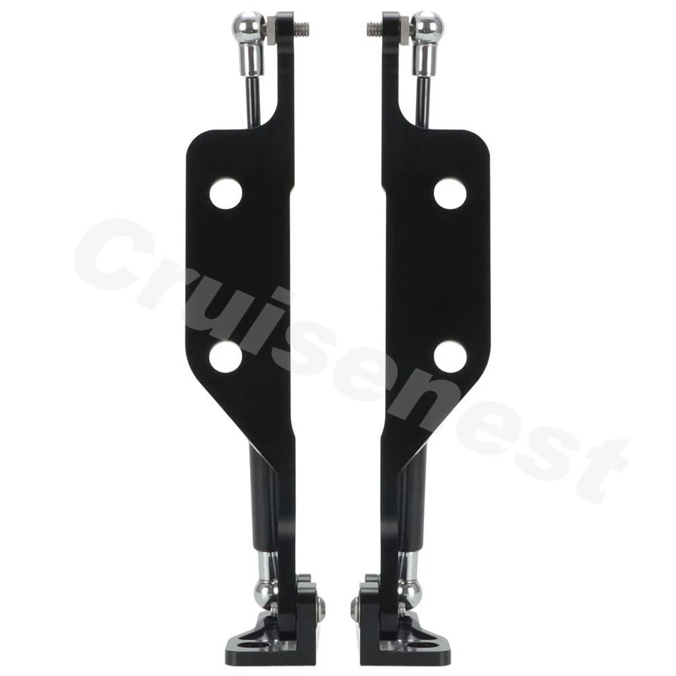 For Honda Civic CRX Billet Aluminum Gas Hood Hinge Latch Support 1988-1991 EF Foto 4 de 4
