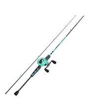 Fishing Rod Reel Combo IM6 Graphite 2Pc Blank Baitcasting SuperPolymer Handle