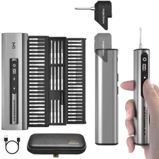 7.4V Mini Electric Screwdriver & Removable Angle Screw, Precision Electric Sc...