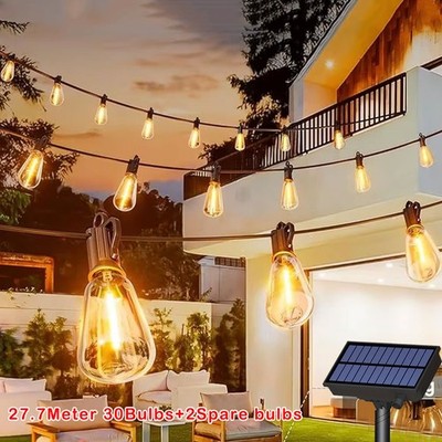 Solar string 27.7M LED Outdoor Solar-Powered Garden Lights