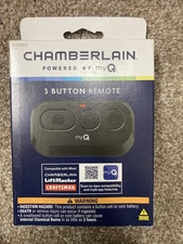 Chamberlain myQ 3-Button Garage Door Opener Remote Control