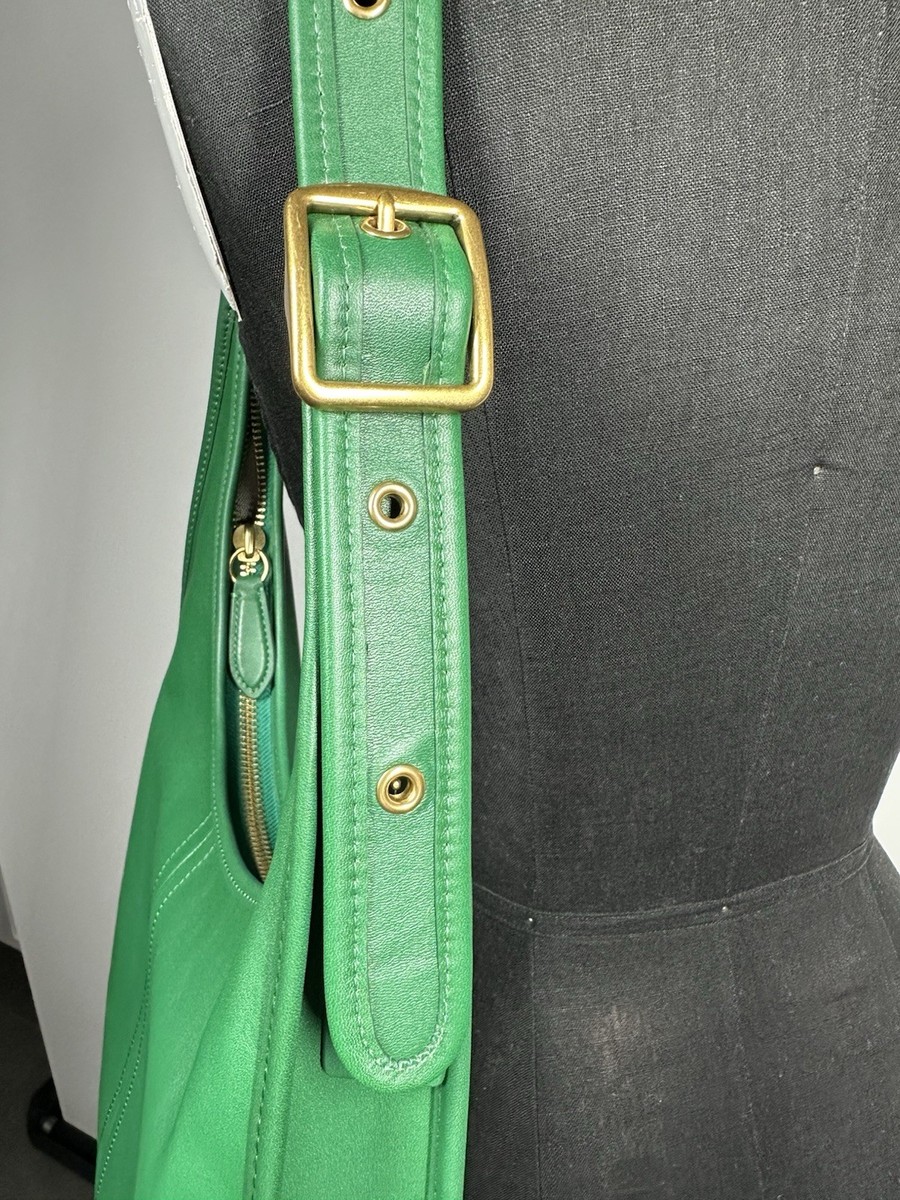 バッグ Vintage Coach Shoulder Bag Leaf Green Coach Ergo Shoulder Bag 33 - Green for sale online | eBay