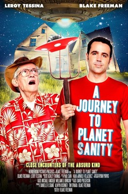 A Journey to Planet Sanity 2013 2 Filmposter Kunstdruck Abenteuer Edition Geröll