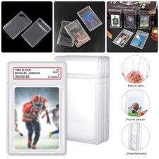 10-100x For PSA Grading Card Sleeves Empty Sports Trading Card Protector Holder