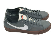 Nike Blazer Court SB Men\'s 7.5 NIB Cool Gray Gum Low Top NIKE SB X FPAR ZOOM BLAZER LOW - COOLGREY/ WOLFGREY – Undefeated main image 4