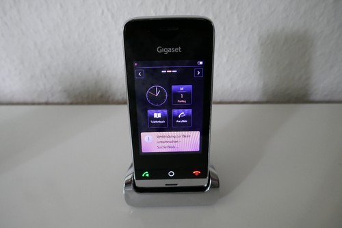 Gigaset SL910A - Schnurloses Design-Telefon mit AB und Farbdisplay - Zdjęcie 2 z 9