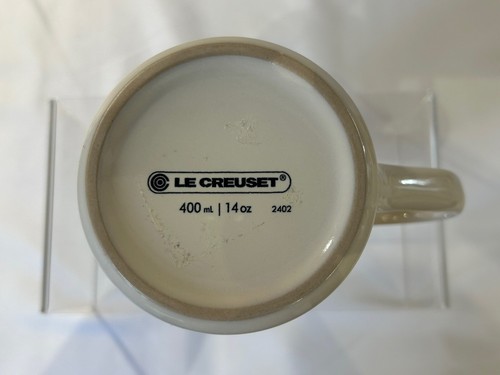 Le Creuset ‘Cream’ Stoneware 400ml Coffee/Tea Mug/Cup ~ Brand New - Picture 6 of 6