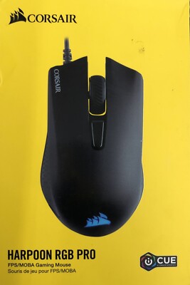 Corsair Harpoon RGB PRO (CH-9301111-NA) Wired Gaming Mouse 12000 DPI