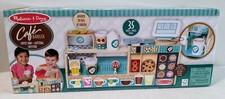 Melissa Doug Wooden Caf Barista Coffee Shop SEALED Brand New
