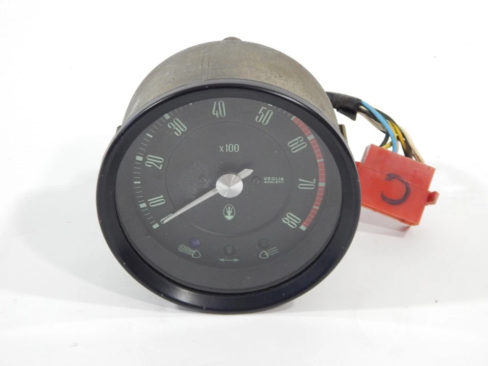 Оригинальный Maserati Bora Indy Khamsin veglia borletti тахометр и спидометр - Изображение 4 из 4