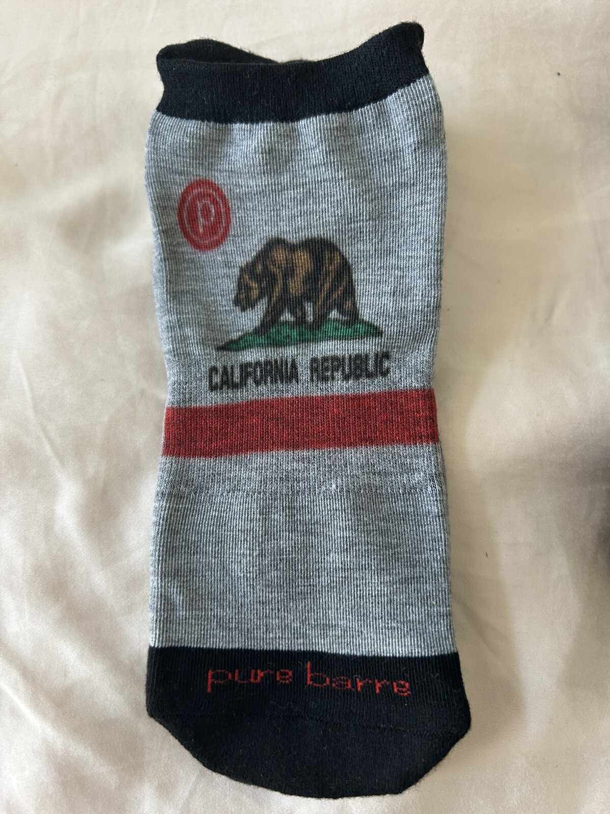 Pure Barre california republic socks size L