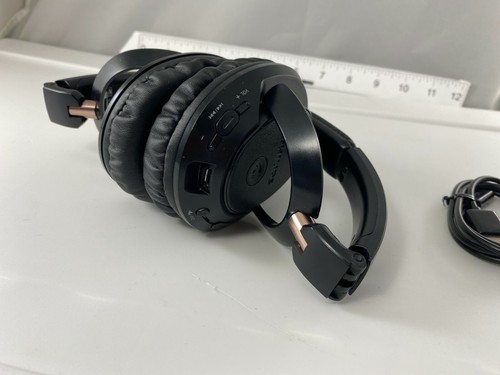 Philips Headphones Wireless mic SHB7250 Bluetooth  Headset NFC Full Stereo Black - Picture 9 of 12