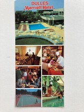 Dulles Marriott Hotel Postcard - Washington DC - Duller Airport