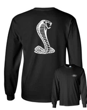 Licensed Ford Cobra Mustang Shelby Long Sleeve T-Shirt
