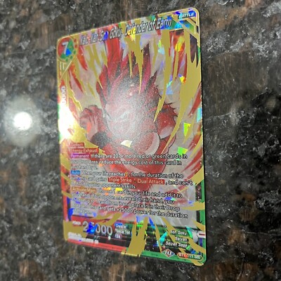 Kaio-Ken Son Goku Defender of Earth BT7 SR Foil Dragon Ball