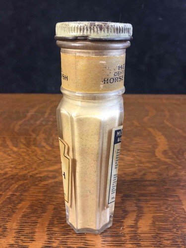 Vintage 2 1/2 Oz. Jar Bottle Heinz Dehydrated Horse Radish Unopened Advertising - Picture 3 of 7