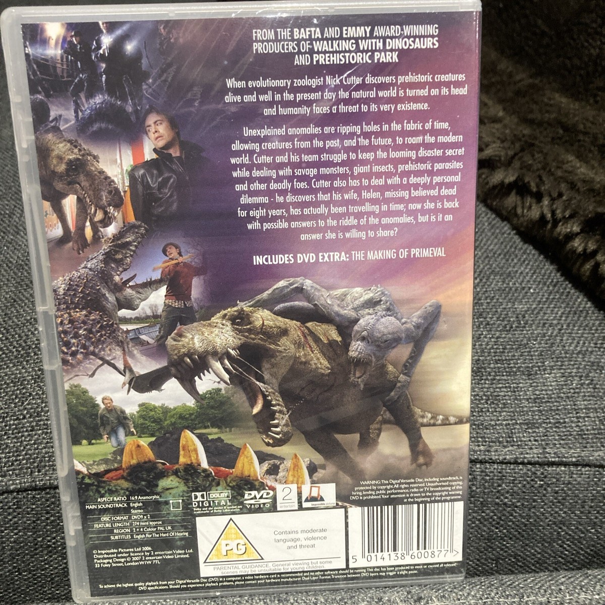 Primeval - Series 1 - Complete (DVD, SEALED) Season One 2 Disc Box
