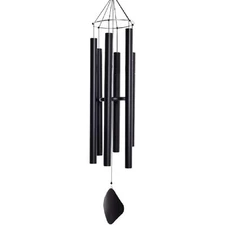 Music of the Spheres Mongolian Alto Unique Outdoor Wind Chime, 50 inches
