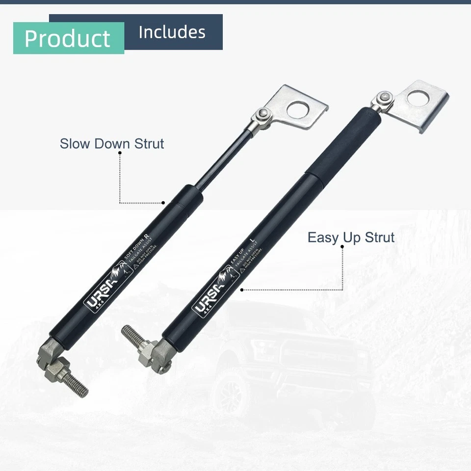 Easy Up & Slow Down Tailgate Assist Struts Kit for Mazda BT-50 2020 - On - image 2 of 4