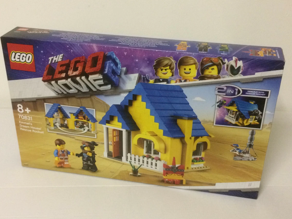 LEGO THE LEGO MOVIE 2 70831 EMMET S DREAM HOUSE RESCUE ROCKET