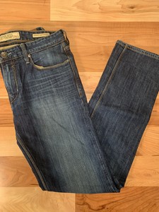 Guess Jeans Lincoln Slim Straight Size 31 Mens Dark Blue Wash | eBay
