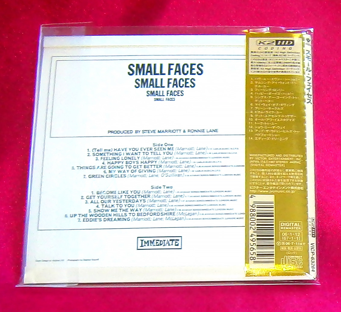 【SEALED】Small Faces Mini LP 6CD Set Small Faces Small Faces MINI LP CD MINT JAPAN VICP-63264 | eBay