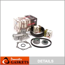 Timing Belt Water Pump Kit Fit 03-06 Mitsubishi Lancer Evolution 2.0L Turbo