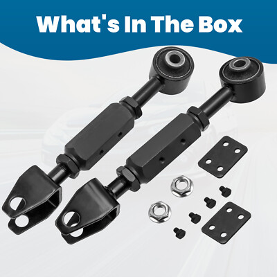 2-Piece Rear Upper Control Arm Kit For Honda CR-V 2002-2006 - Adjustable Camber Arms
