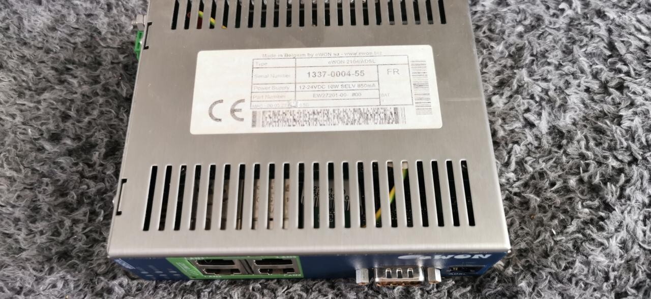 Routeur eWON 2104 idéal pour la centralisation de données SCADA de capteurs en usine connectée